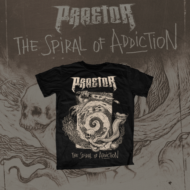 T-SHIRT THE SPIRAL OF ADDICTION ! PRESALE !