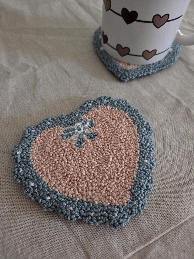 Dessous de tasse - Valentine