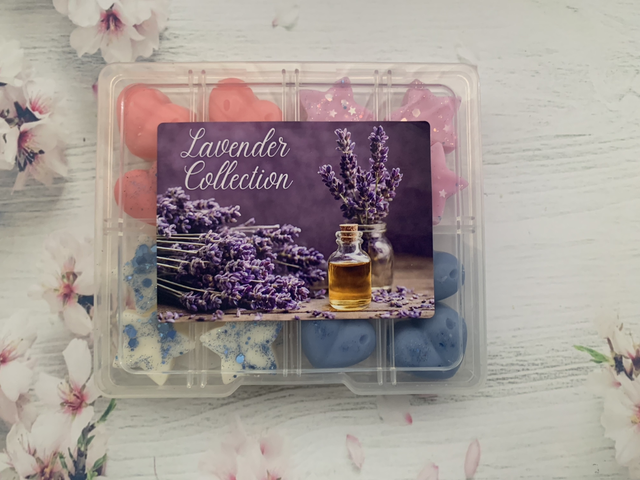 Lavender Collection - Wax Melt Hearts 