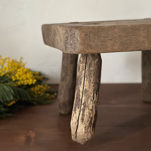 le tabouret rustique