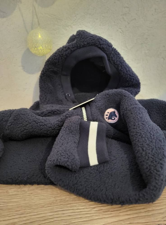 Veste polaire ELT Lucky Gabriela – Enfant – Gris ou Marine – 6/7 ans et 10/11 ans – Neuve déstockage