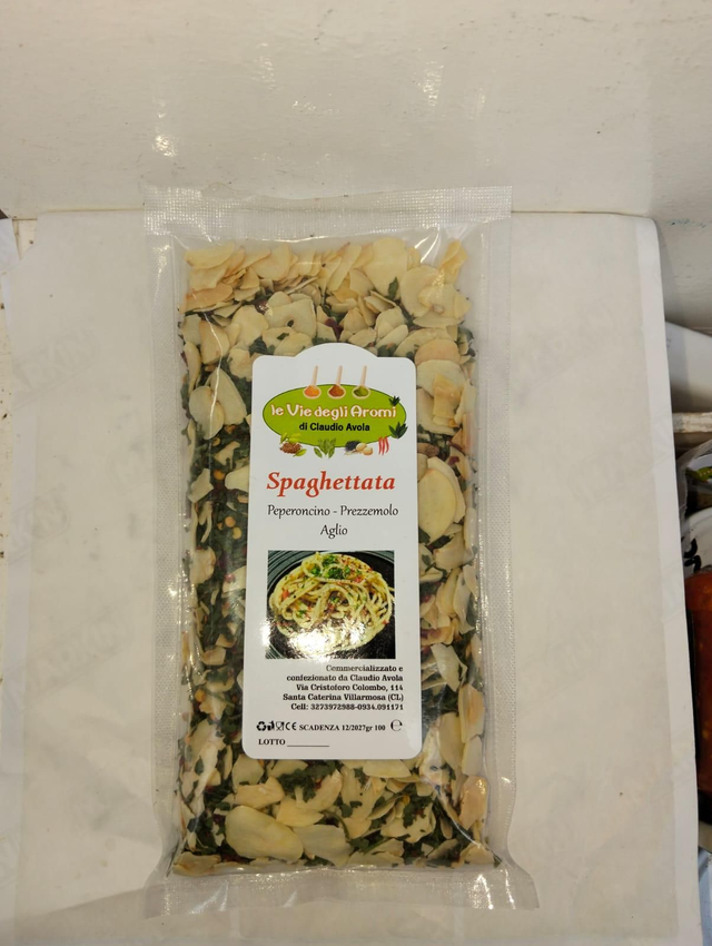 Spaghettata classica aglio grosso 