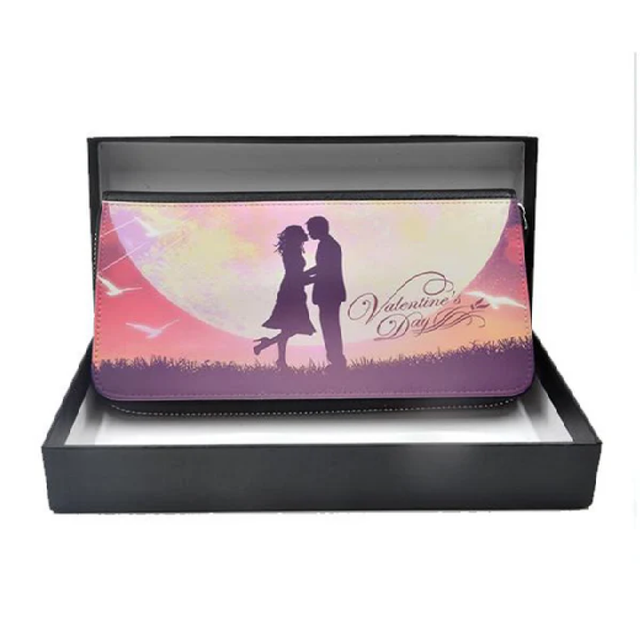 Large Leather Purse - Black