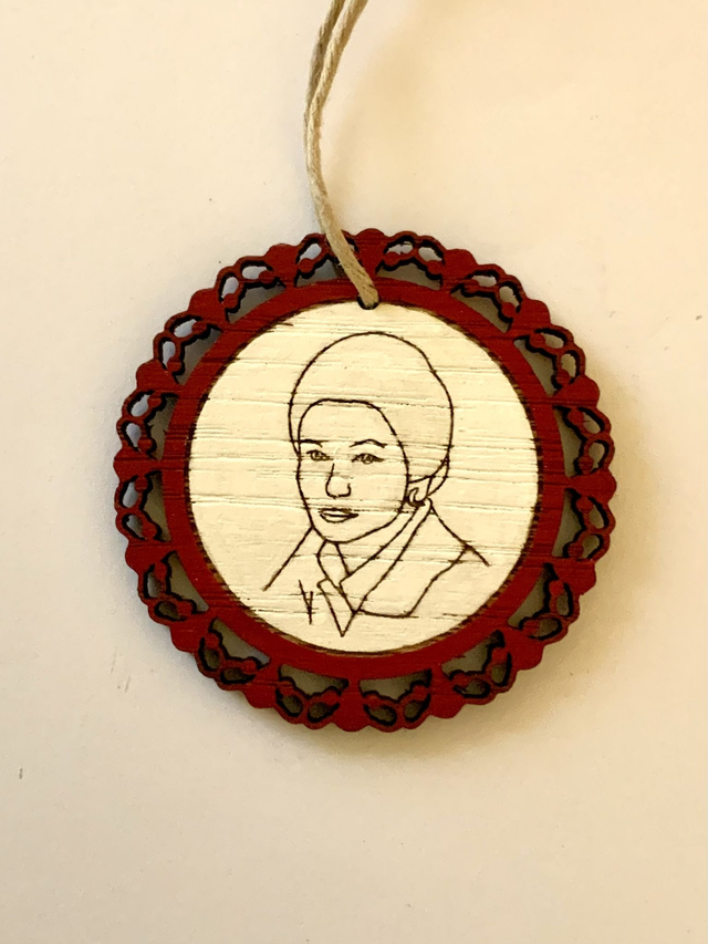 Boules de Noël « Simone Veil »