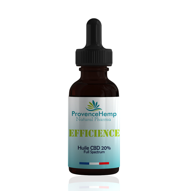 huile Provence hemp  Efficience cbd 20% 10ml