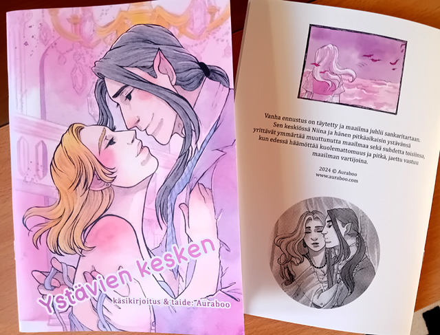 Ystävien kesken -sarjakuva