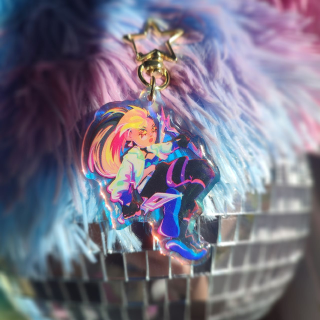 HOLO-KEYCHAIN ✦ K/DA