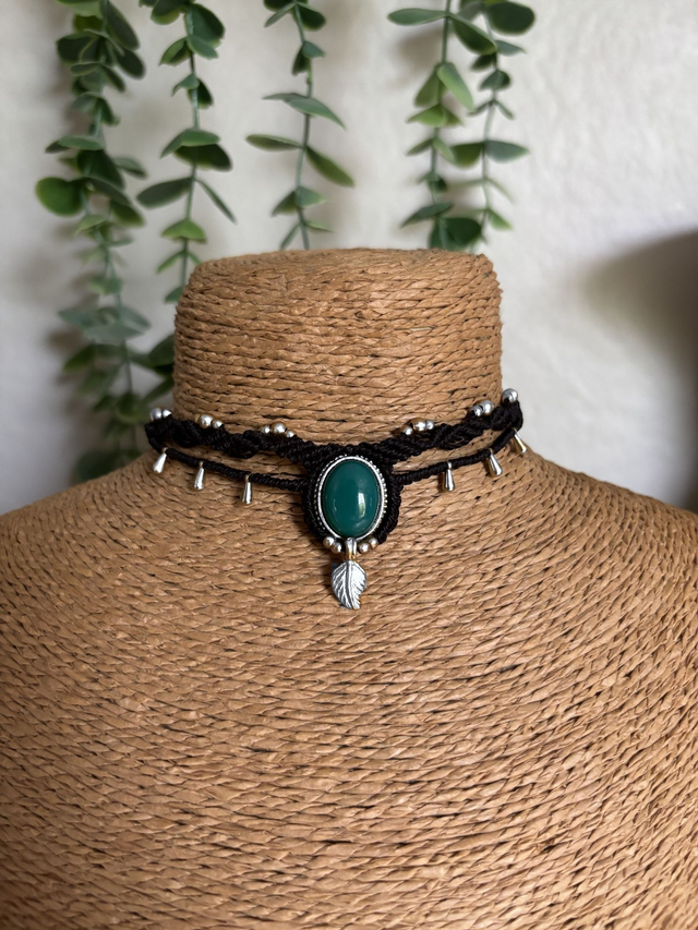 Collier MALVA ARGENTE - Personnalisable