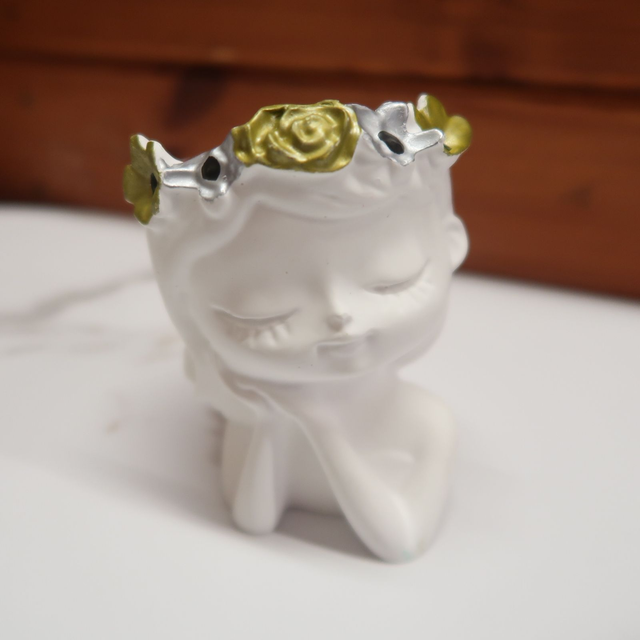 Eco Ceramic Angel Planter