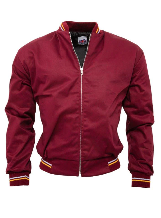 Relco London Monkey Jacket - Burgundy