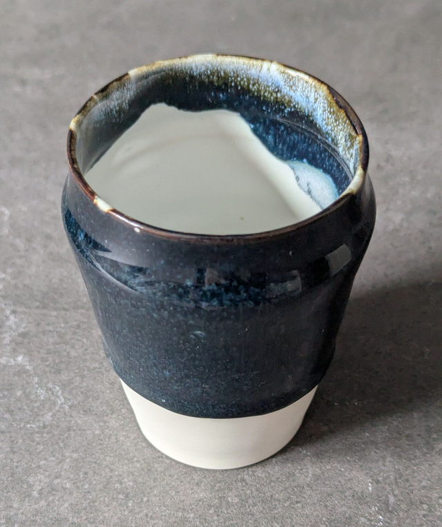 Gobelet Noir Porcelaine