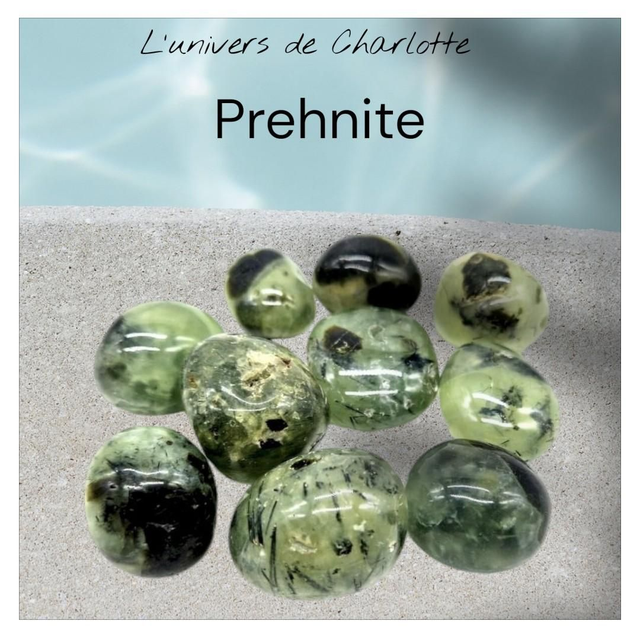 Pierre roulée &quot;Préhnite&quot;