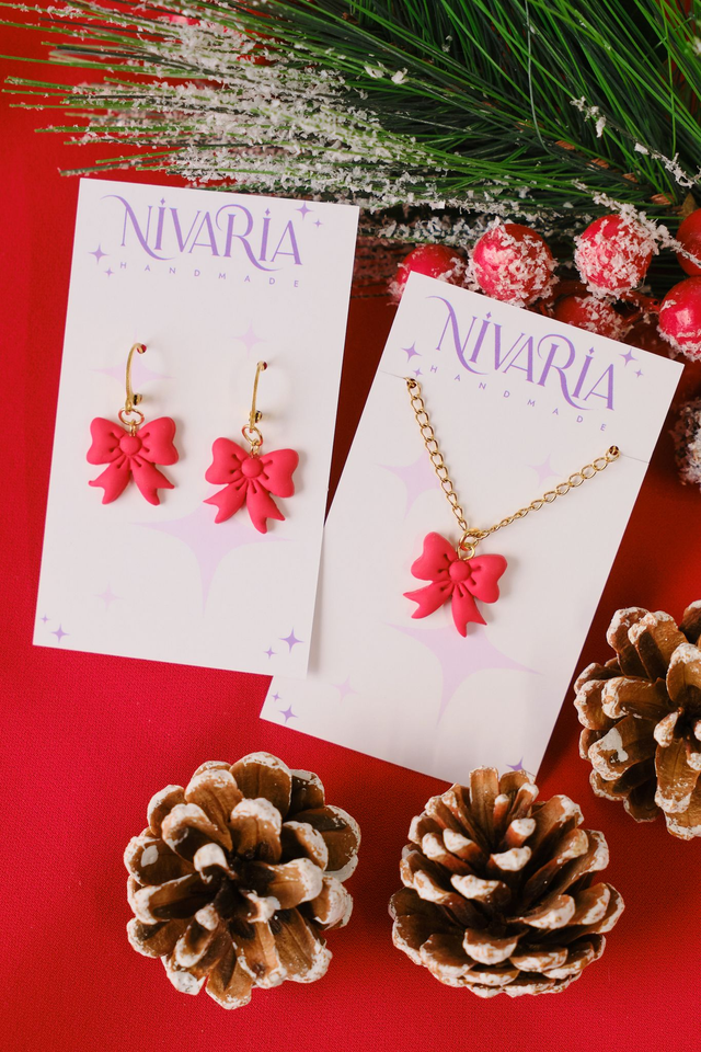 Colección Navidad | Set lazos rojos