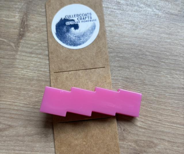 Square hair clip