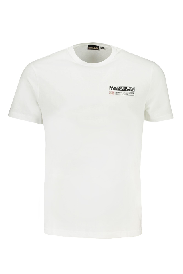 NAPAPIJRI T-SHIRT MANICHE CORTE UOMO BIANCO