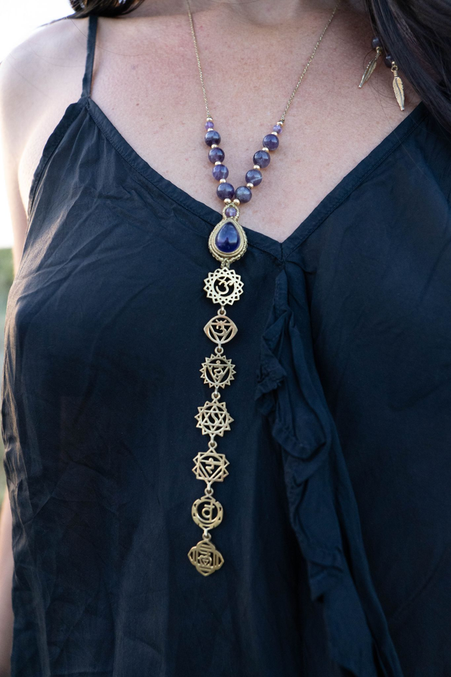 Collier CHAKRA COURONNE