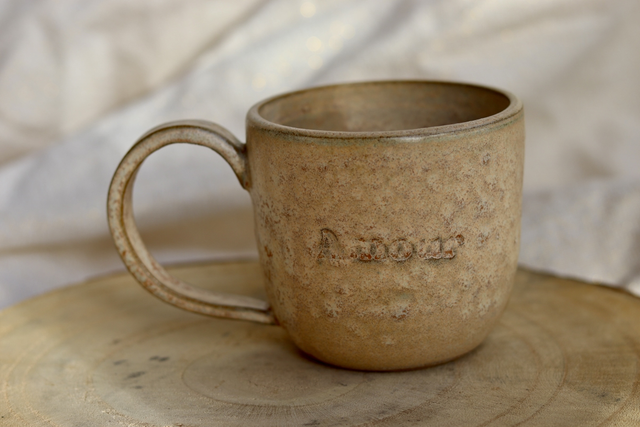 Tasse « AMOUR »  ancienne collection - Pièce unique