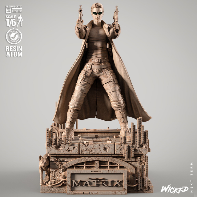 STATUE MATRIX NEO  série movie