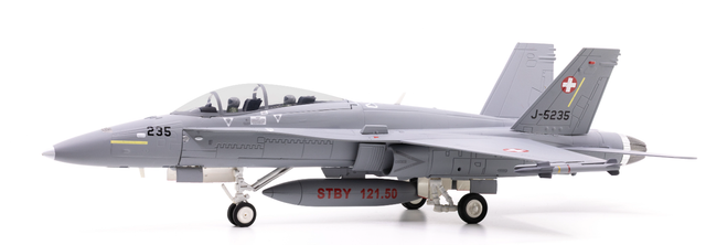 F/A-18D Hornet J-5235 Swiss Air Force ACE 1:72