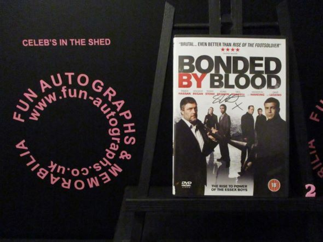 Siobhan Hewlett - 'Bonded By Blood' Authentic Autographed Dvd Cover (2)