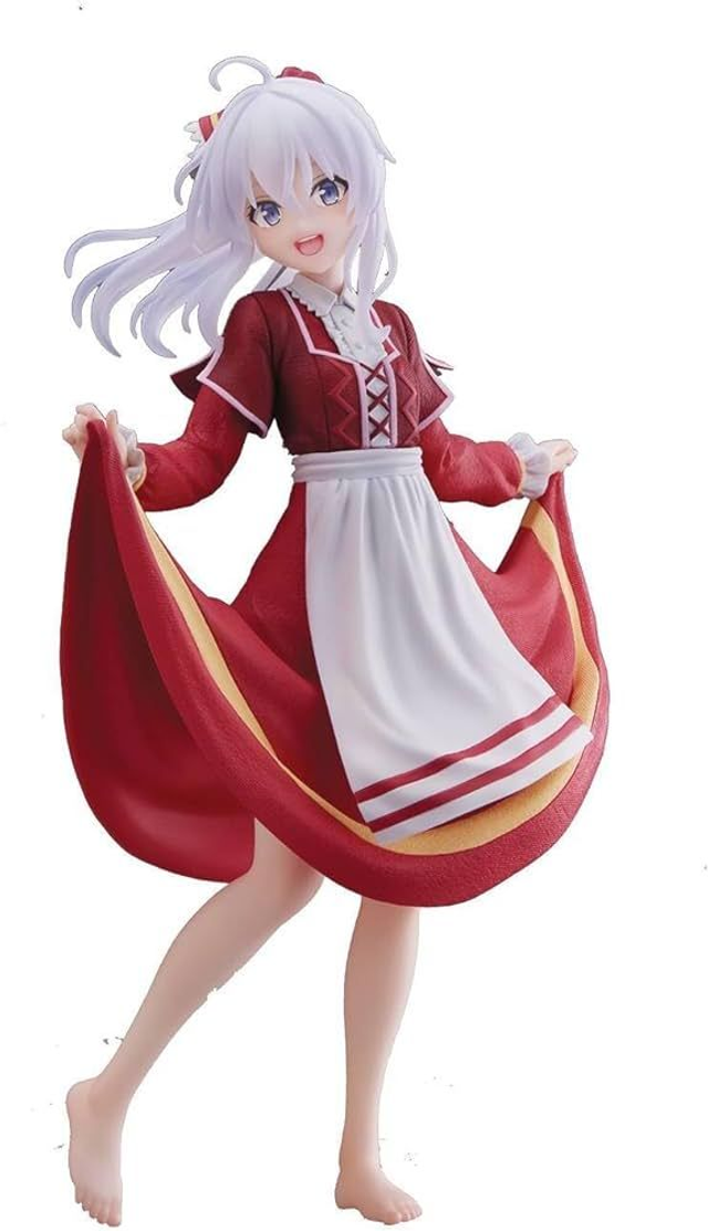 Wandering Witch The Journey of Elaina: (Elaina (Grape Stomping Girl Ver.) Figure 