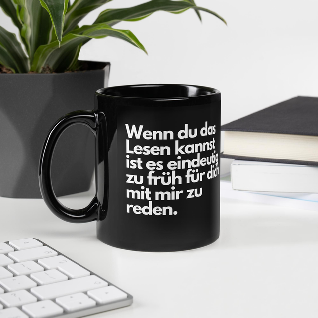 Etwas zu ehrliche Tasse #3 - Nicht reden