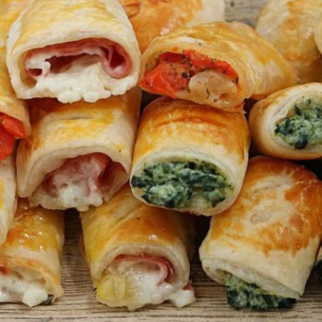 Rustici di pasta sfoglia (gusti assortitti) 