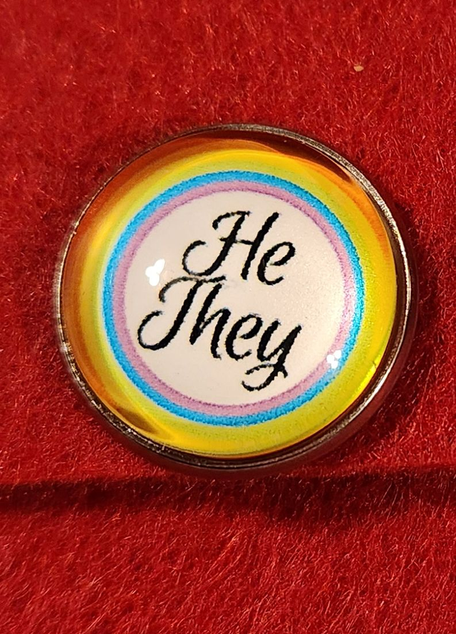 Pronouns Rondel He/They