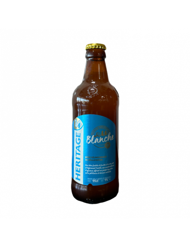 Bière Blanche Héritage de la Brasserie Bourbon 