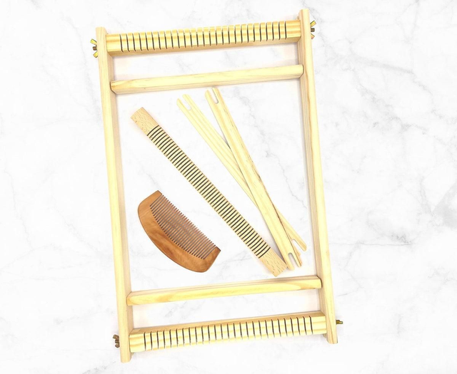 Wooden Weaving Loom 