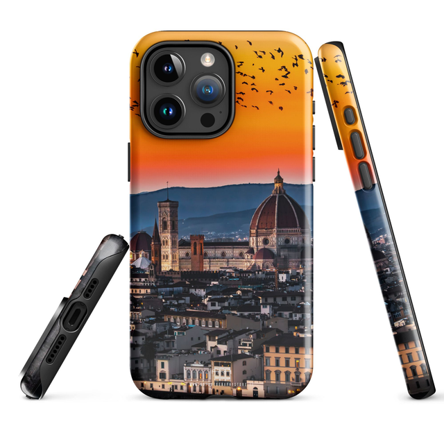 Cover iPhone rigida Firenze sunset
