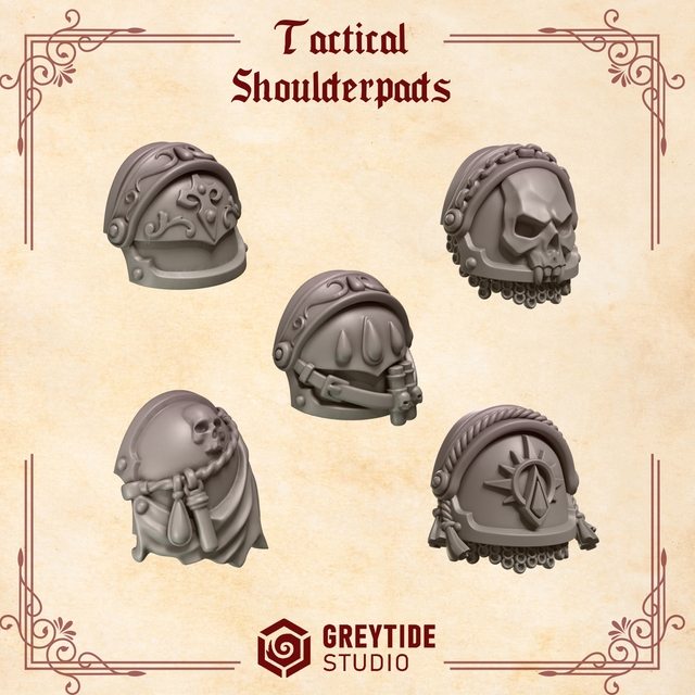 Tactical Shoulderpads (Crimson Lords)