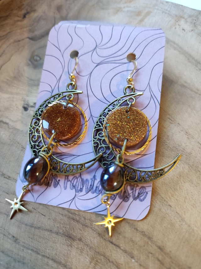 Boucles d&#039;oreilles &#039;Interstellar&#039;