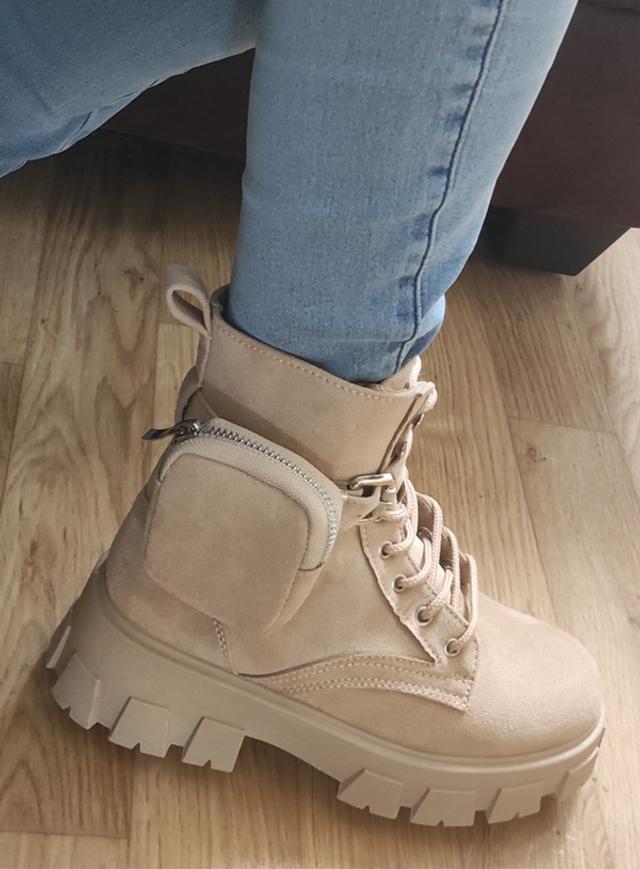 Bottines suédine 