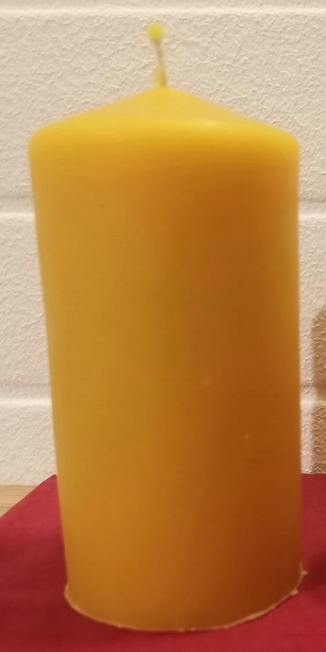 Kerze, Stumpen, groß