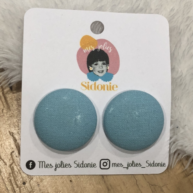 Sidonie bleu pastel