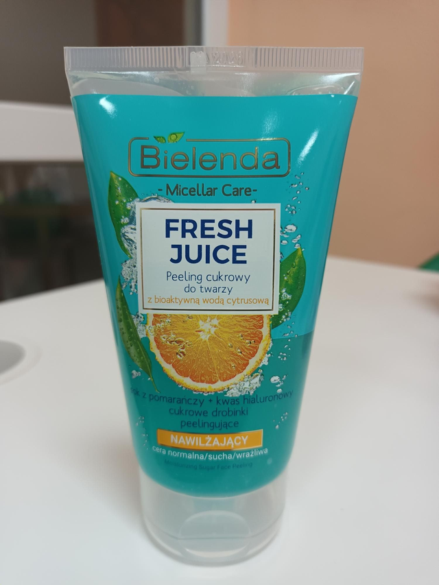 Jemný cukrový peeling pomarančový 150g