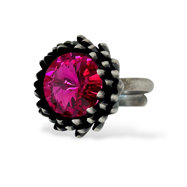 Ring LOTOS Fuchsia, Pink