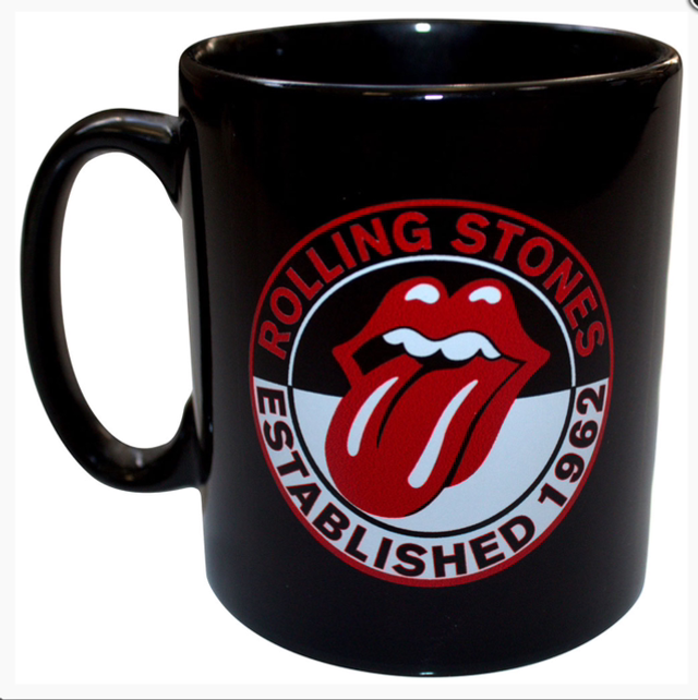 ROLLING STONES MUG: EST 1962 (BLACK)