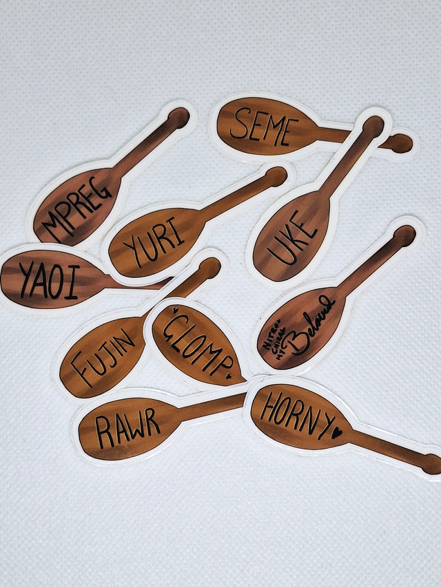 Yaoi Paddle Stickers