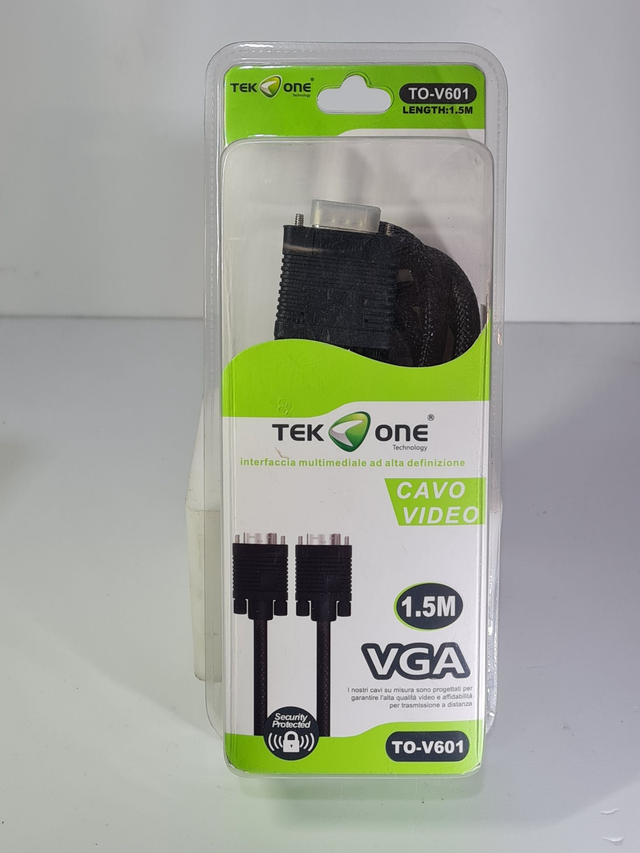 Cavo video 1,5 M VGA TO-V601