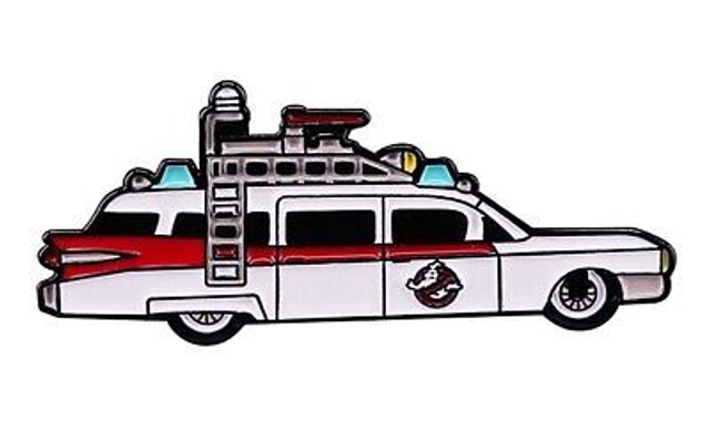 ECTO-1 Pin Badge Small
