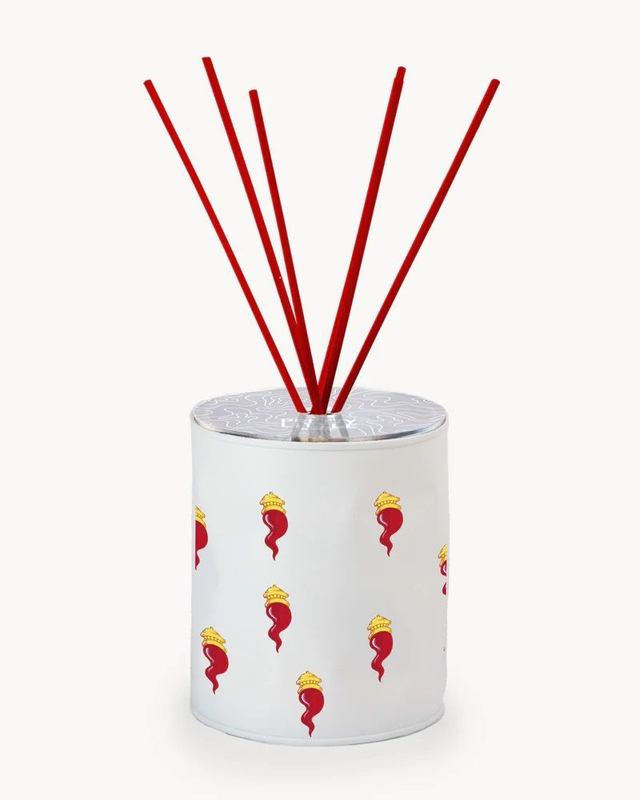 PRETTYLITTLE - Profumatore Liscio - &quot;All Over Cornicello” - Bianco 150ML