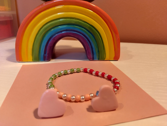 Candyfloss Heart Stud Earrings