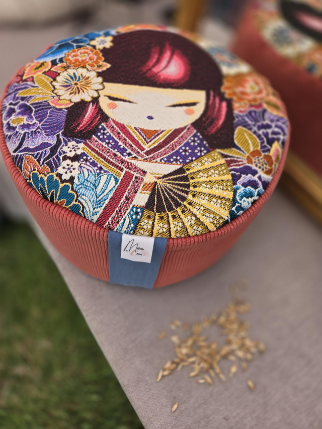 Zafu poupée japonaise