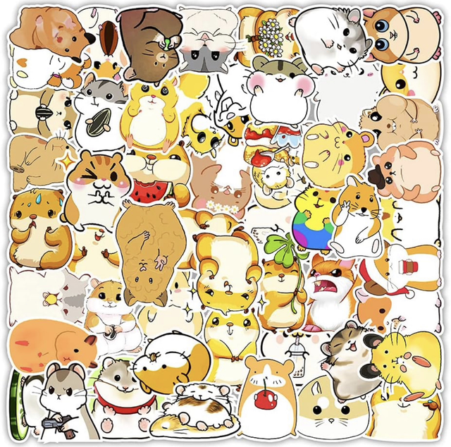 Hamster stickers