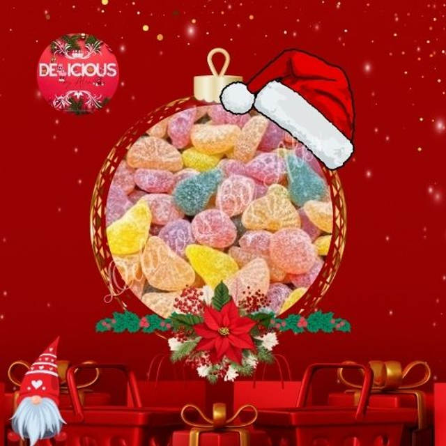 Gelées de fruits de Noël - 100g ou par KG 