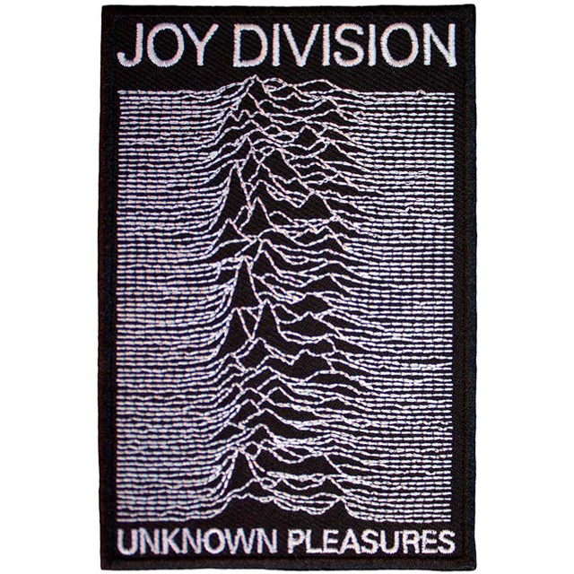 JOY DIVISION STANDARD PATCH: UNKNOWN PLEASURES