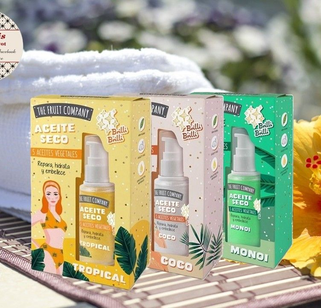 The Fruit Company " Huiles corporelles "