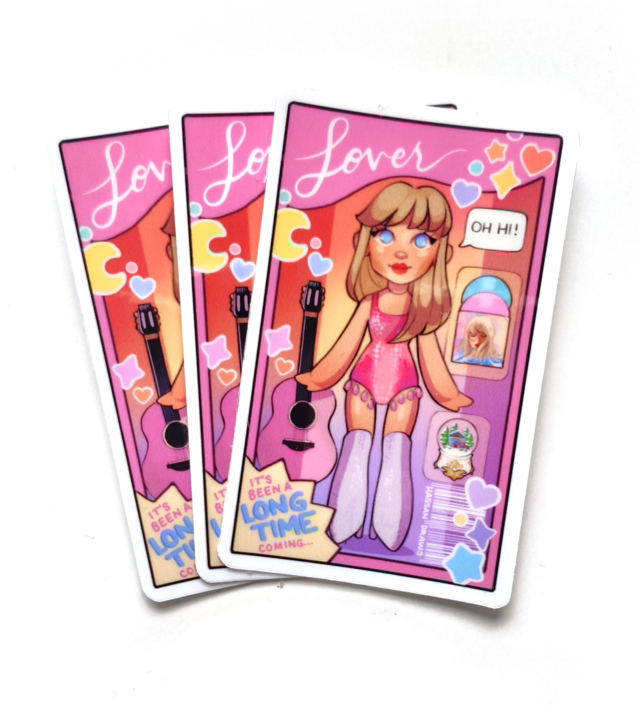 Love Eras Doll Sticker